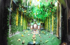 हरियाली अमावस्या पर अद्भुत हरियाले श्रृंगार से सजा गोपेश्वर दरबार