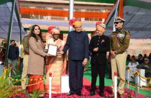 जिला प्रशासन, बीकानेर ने सुनीता बिश्नोई की उत्कृष्ट सेवाओं का किया सम्मान
